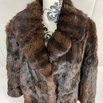 Unisex Full Length Heavy Real SAGA Ranch Mink Fur Coat Size: Men’s Medium-Large / Women’s Large-XXL