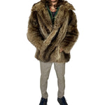 Vintage Real Fox Fur Jacket Size Women’s Medium / Large - Men’s Small