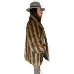 Vintage Real Brown Mink Fur Coat Size: Medium/Large Women’s - Small/Medium Men’s
