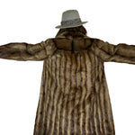 Vintage Real Mink Fur Swing Coat Long Length Size: Medium-Large Women’s / Small Men’s