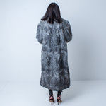 Unisex Full Length Vintage Real Goat Fur Coat Size: Large-XXL UK 14-18