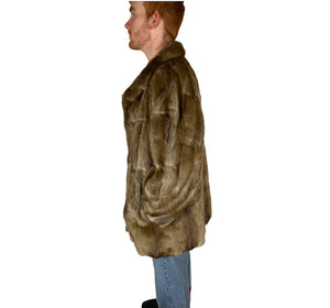 Vintage Real Luxury Mink Fur Coat Size Medium Women’s / Small Men’s