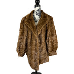 Vintage Unisex Real Mink Fur Coat Size: Large-XL Women’s / Medium-Large Men’s