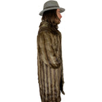 Vintage Real Mink Fur Swing Coat Long Length Size: Medium-Large Women’s / Small Men’s