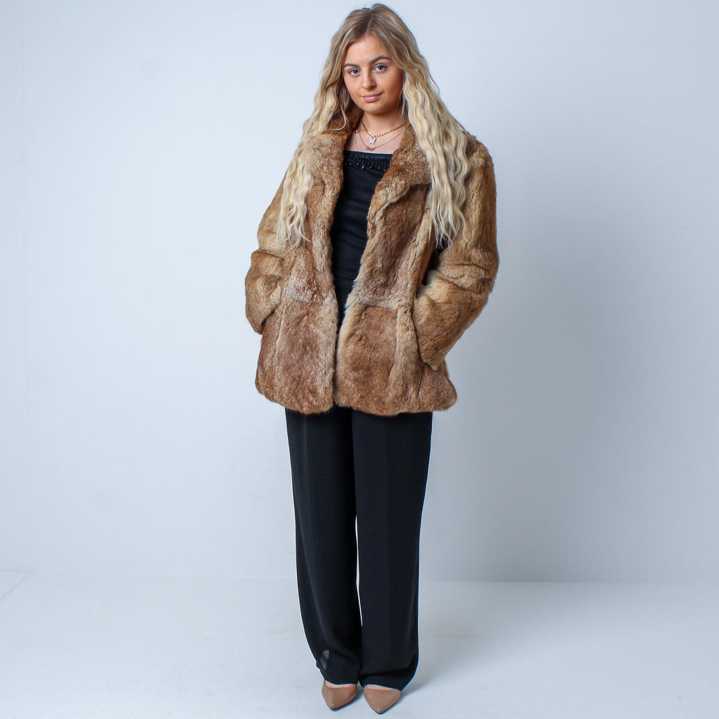 france vintage real fur coat. - 毛皮/ファーコート