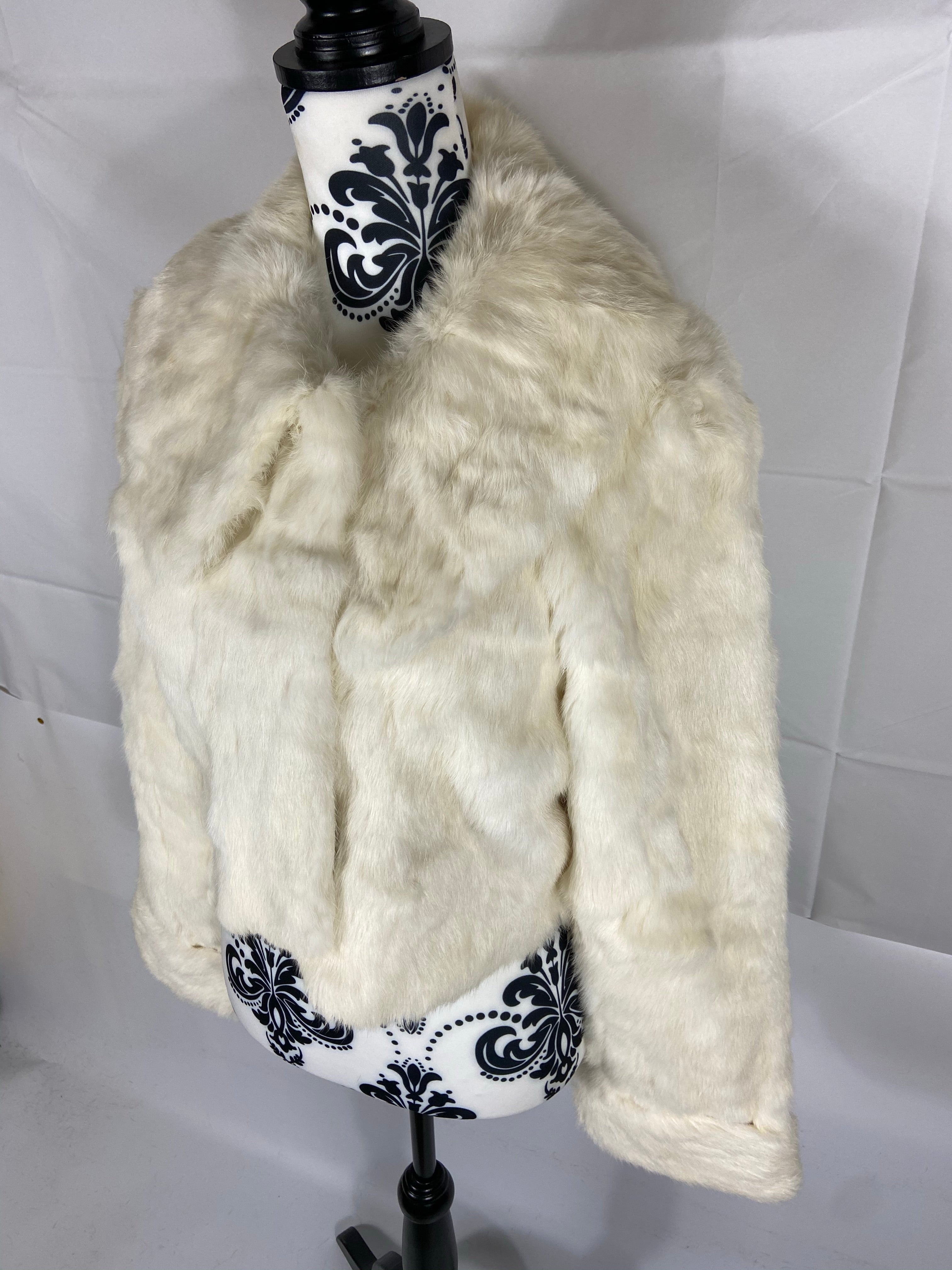 2016 Cropped Fur Coat, Authentic & Vintage